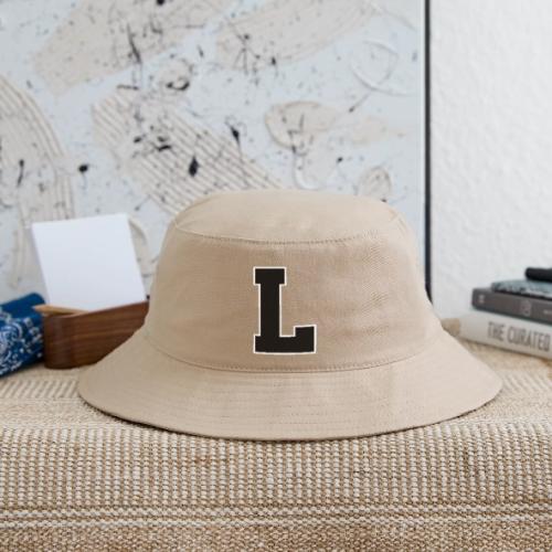 Varsity Letter L Athletic Monogram - Bucket Hat
