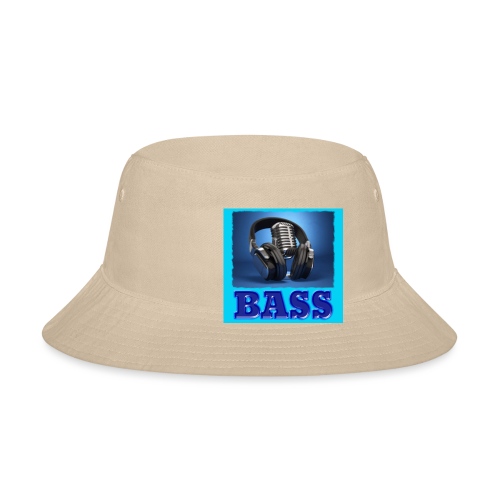 BLUE BASS HEADPHONE MIC DESIGN - Bucket Hat