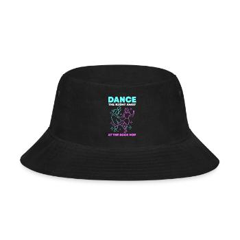 Dance Party Sock Hop - Bucket Hat - black - Front