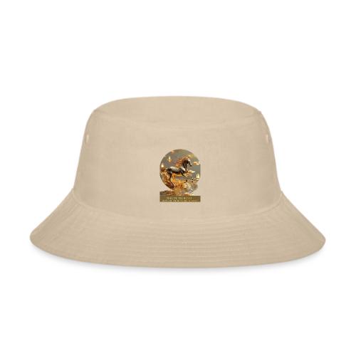Year of the Horse Abundance T Shirt, Lunar NY Gift - Bucket Hat