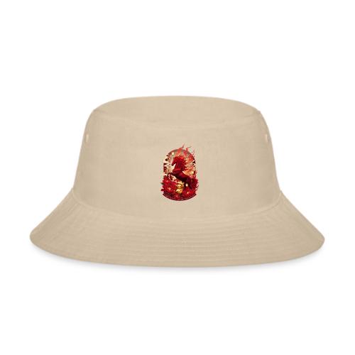 Year of the Horse Ascent T Shirt, Lunar New Year - Bucket Hat