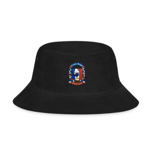 France Rooster Reign T-Shirt, Tricolore Pride Gift - Bucket Hat