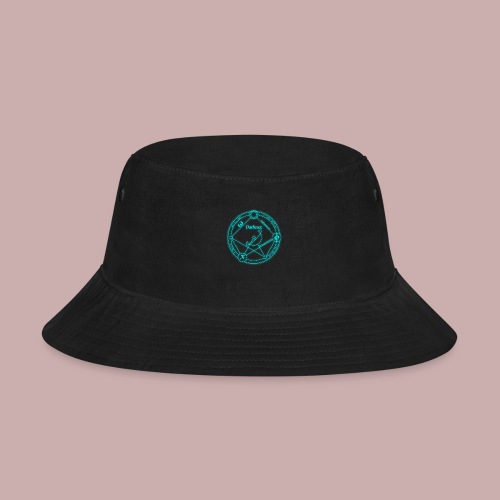 darknet logo cyan - Bucket Hat