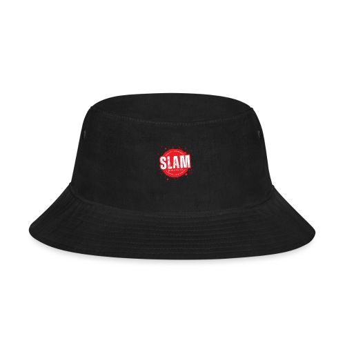 SLAM at TPMS - red with music notes - Bucket Hat