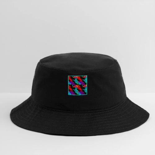 Neon Luminous Foliage Elegance - Bucket Hat