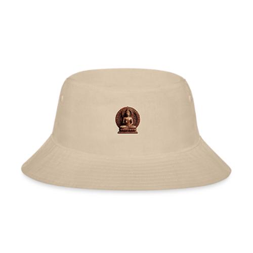 Buddha Statue in meditation and Hand Mudra - Bucket Hat