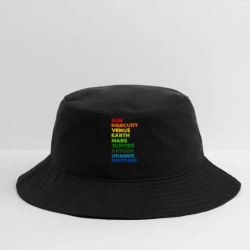 Color the solar system - Bucket Hat