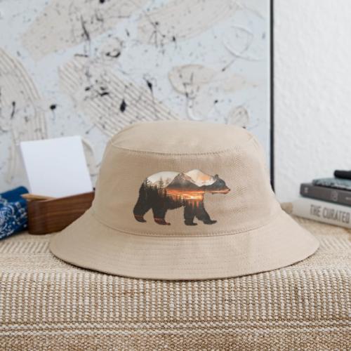 Canada Bear: fiery tones - Bucket Hat