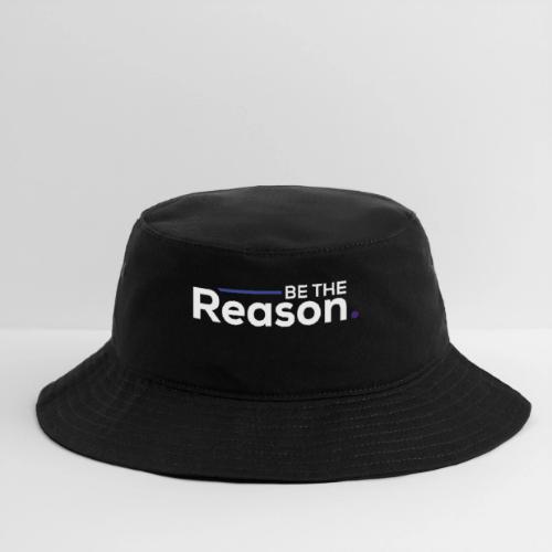 Be the Reason Logo (White) - Bucket Hat