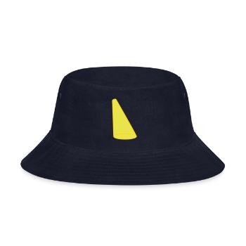 light cone spotlight stage - Bucket Hat - navy - Front