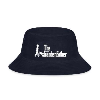 The Gardenfather Garding Flowers Gardner - Bucket Hat - navy - Front
