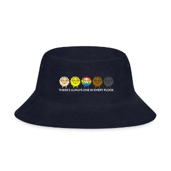 There's Always One in Every Flock - Bucket Hat - navy - Front