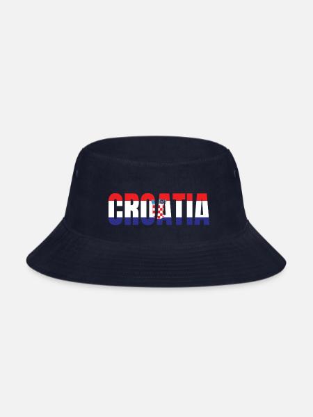 Croatia - Bucket Hat - navy