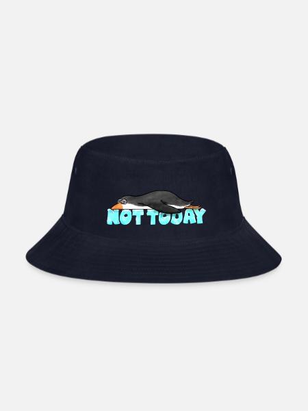 Not Today - Bucket Hat - navy