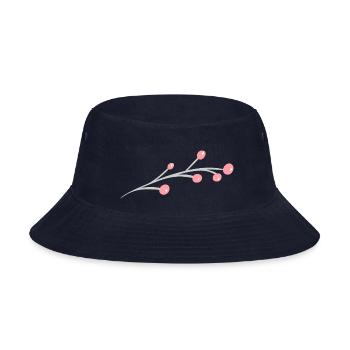 flora 31 - Bucket Hat - navy - Front