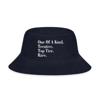 One Of A Kind Treative Top-Tier Rare - Bucket Hat - navy - Front