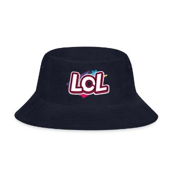 LOL😂 - Bucket Hat - navy - Front