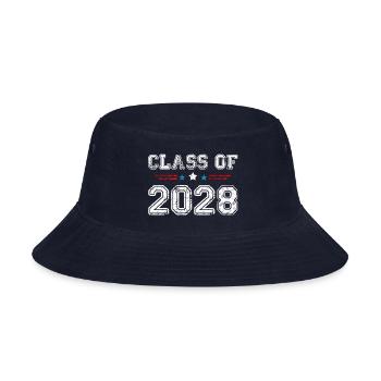 Class of 2028 - Bucket Hat - navy - Front