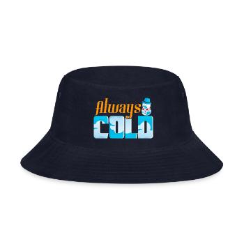 Always Cold - Bucket Hat - navy - Front