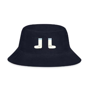 Socks Love - Bucket Hat - navy - Front