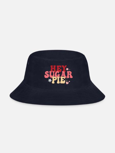 Hey sugar pie 1 - Bucket Hat - navy