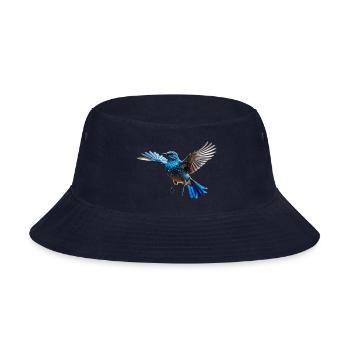Beautiful bird - Bucket Hat - navy - Front