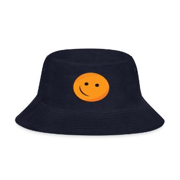 Attitude face - Bucket Hat - navy - Front