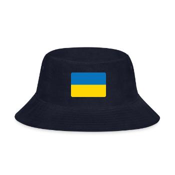 UKRAINE is the no 1 - Bucket Hat - navy - Front