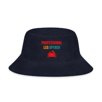 Professional Leg Opener - Bucket Hat - navy - Front