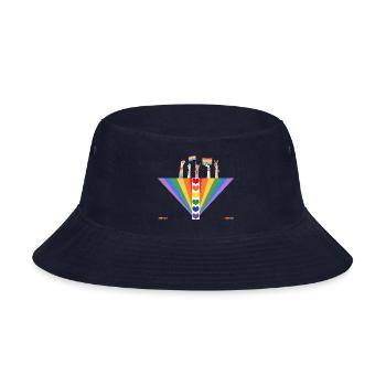 Love Me Love My Pride - Bucket Hat - navy - Front