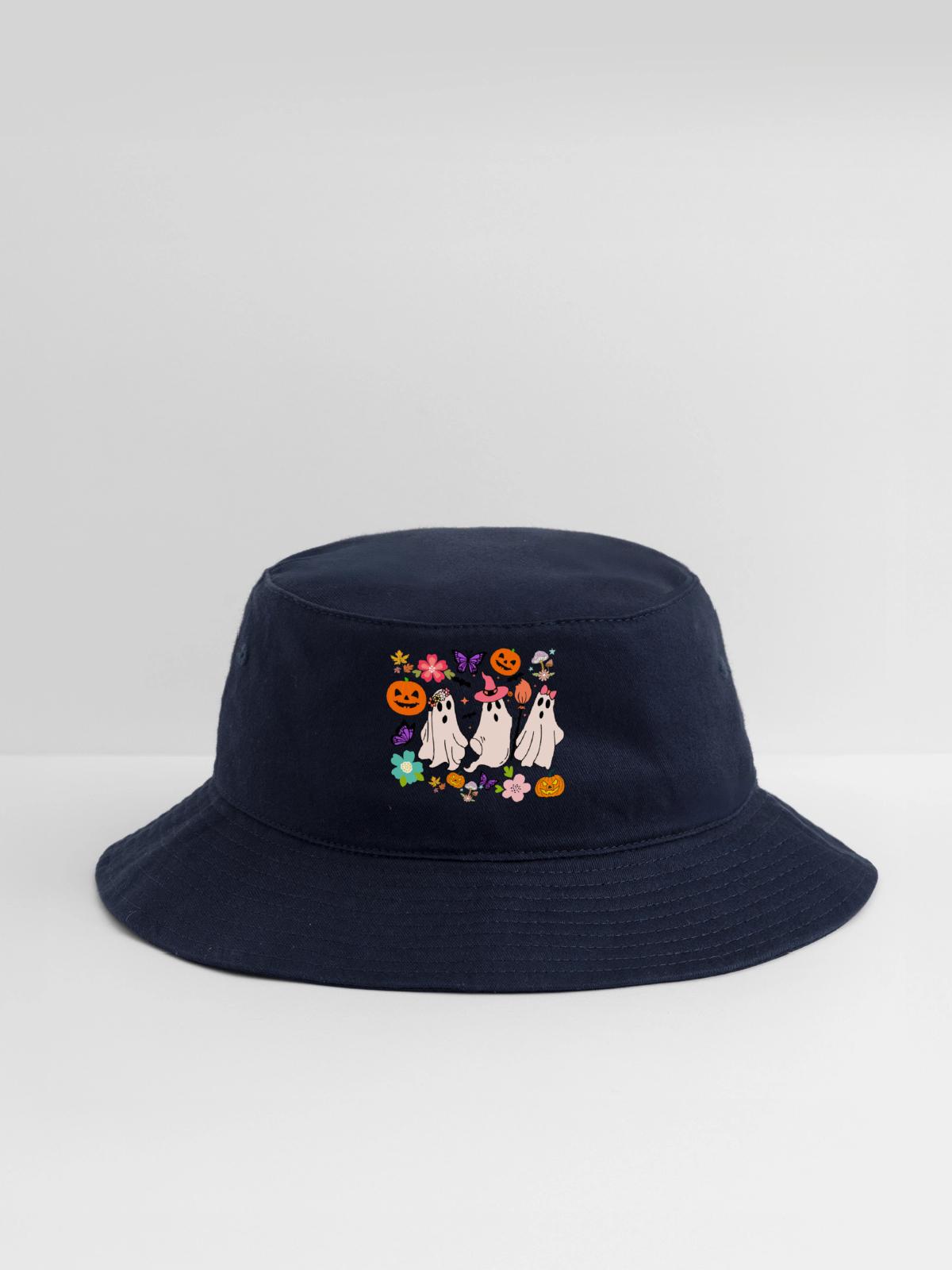1 - Bucket Hat - navy - Front