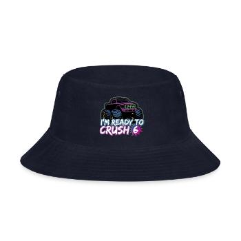 I M Ready To Crush - Bucket Hat - navy - Front