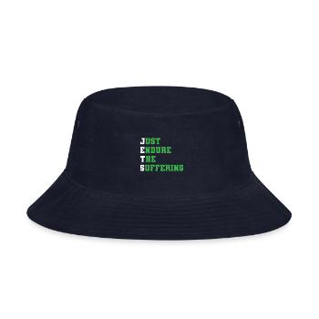 Just Endure The Suffering - Bucket Hat - navy - Front