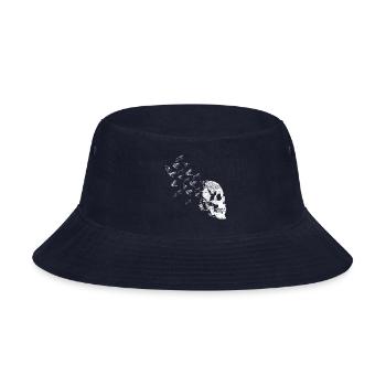 Raven odin birds - Bucket Hat - navy - Front