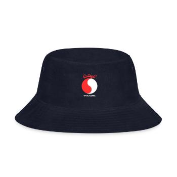 Tar Valon College of Diligence - Red Ajah Parody - Bucket Hat - navy - Front