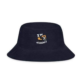 Digging it Specialty Meat Shops Gift - Bucket Hat - navy - Front
