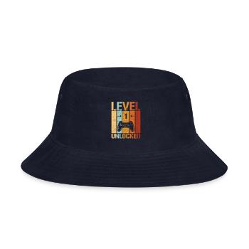 level 1 unlocked - Bucket Hat - navy - Front