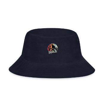 El Squatcho - cryptid - Bucket Hat - navy - Front