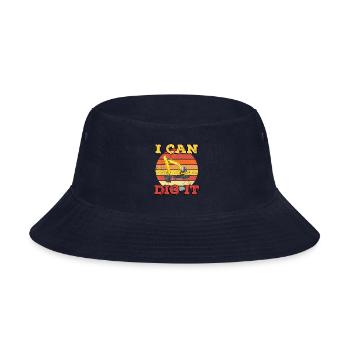 I Can Dig It! - Bucket Hat - navy - Front