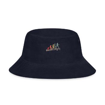 Guitarist E-Guitar Vintage Guitar Evolution - Bucket Hat - navy - Front