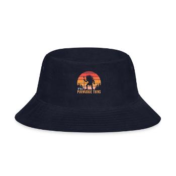 Pukwudgie Cryptid Folklore Myths - Bucket Hat - navy - Front