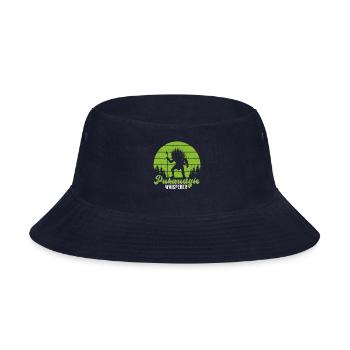 Pukwudgie Cryptid Folklore Myths - Bucket Hat - navy - Front