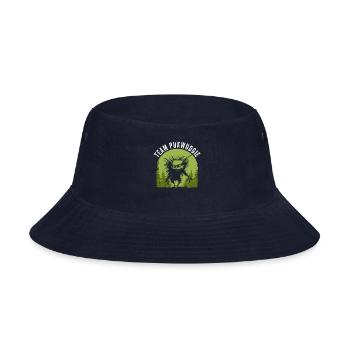 Pukwudgie Cryptid Folklore Myths - Bucket Hat - navy - Front