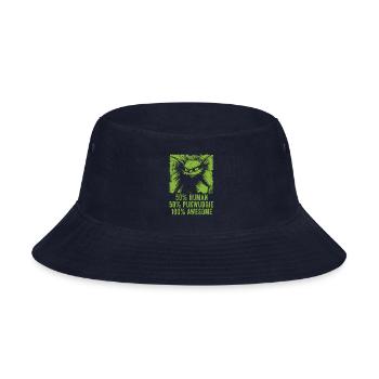 Pukwudgie Cryptid Folklore Myths - Bucket Hat - navy - Front