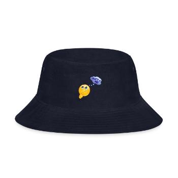 that's a no - Bucket Hat - navy - Front