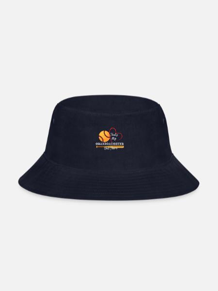 That's My Granddaughter Out There softbal - Bucket Hat - navy