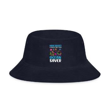 Marine Biologist Ocean Saver - Bucket Hat - navy - Front