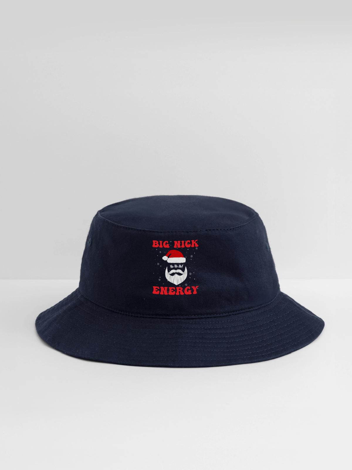Big nick energy - Bucket Hat - navy - Front