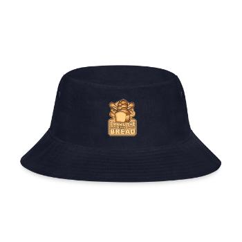 I Make The Best Bread Bread Maker Bread Dough - Bucket Hat - navy - Front