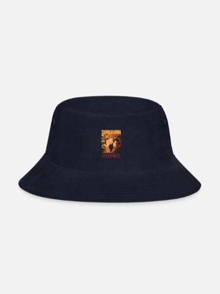 Tamarama Beach - Bucket Hat - navy
